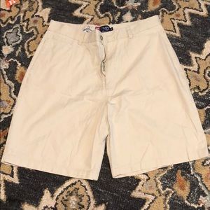 Chaps Khaki Dress Shorts